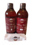 woodworker Pachet intretinere lemn masiv, Dual Pack, Pure Breed Oil, Cutting Board Oil, laveta bumbac, 500ml/500ml, non toxic, food safe, tocatoare, woodworker (Dual Br-CtO-L-05)