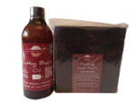 woodworker Kit intretinere mobilier lemn masiv, Prep’N Shine-Cutting Board Oil & Hand Pad’s Hard Abrasive, negru, 500 ml, tocatoare, food-safe, non toxic, woodworker (CtO-Hp-N-05)