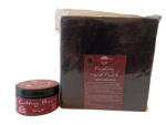 woodworker Kit intretinere mobilier lemn masiv, Prep’N Shine-Cutting Board Wax & Hand Pad’s Hard Abrasive, negru, 100 ml (CtW-Hp-N-100)