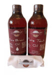 woodworker Pachet intretinere lemn masiv, Dual Pack, Pure Breed Oil, Pure Teak Oil, laveta bumbac, 500ml/500ml, woodworker (Dual Br-Te-L-05)