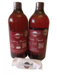 woodworker Pachet intretinere lemn masiv, interior, exterior, Dual Pack, Pure Teak Oil, Cutting Board Oil, laveta bumbac, 1000ml/1000ml, woodworker (Dual Te-CtO-L-1)