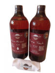 woodworker Pachet intretinere lemn masiv, Dual Pack, Pure Breed Oil, Pure Teak Oil, laveta bumbac, interior, exterior, 1000ml/1000ml, woodworker (Dual Br-Te-L-1)