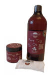 woodworker Set finisare-ceruire mobilier lemn masiv, Mix’N Match Pure Tung Oil &Cutting Board Wax, 1000ml/200ml, laveta bumbac, food-safe, non toxic, tocatoare, woodworker (Ctw-Tu-L-02/1)