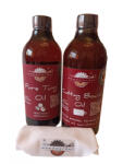 woodworker Pachet intretinere lemn masiv, interior, exterior, Dual Pack, Pure Tung Oil, Cutting Board Oil, laveta bumbac, 500ml/500ml, food safe, woodworker (Dual Tu-CtO-L-05)
