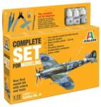 Italeri Italeri: Spitfire Mk IX repülőgép makett - komplett szett, 1: 72 (72007) - jateknet