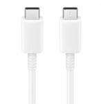 Samsung adatkábel (Type-C - Type-C, 5A, 100W, gyorstöltő, 100cm) FEHÉR