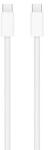Apple adatkábel (Type-C - Type-C, 240W, PD gyorstöltő, 200cm, szőtt borítás) FEHÉR (148909)