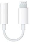 Apple adapter kábel (3.5mm jack aljzat - lightning) FEHÉR (66882)