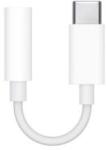 Apple adapter kábel (3.5mm jack aljzat - Type-C, MU7E2ZM/A utód) FEHÉR