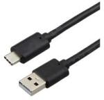 Gigapack Adatkábel (USB - Type-C, gyorstöltő, 100cm) FEKETE (60577)