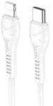 hoco. X37 adatkábel (Type-C - lightning, 27W, 100cm, törésgátló) FEHÉR