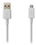 Samsung adatkábel (USB - microUSB, ECB-DU4, 100cm) FEHÉR (34437)