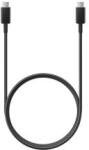 Samsung adatkábel (Type-C - Type-C, 5A, 100W, gyorstöltő, 100cm) FEKETE (26317)