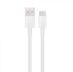 Huawei adatkábel (USB - Type-C, 66W, gyorstöltő, 100cm) FEHÉR