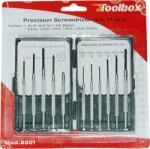 Toolbox 6501 Precíziós csavarhúzó készlet 11 db-os (6501)