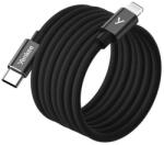 YENKEE USB 2.0 Type C Lightning Töltő/adat Fekete 1.5m 8590669394463 (8590669394463)
