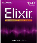 Elixir NANOWEB 16002 akusztikus, Foszfor-bronz gitárhúr készlet
