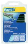 Rapid Capse gard Rapid VR16 plastifiate verzi pentru montaj garduri si plase bordurate, compatibile FP216 si FP20, 1390 bucati 40108800 (IS40108800)