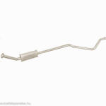 Polmostrow Polmo 19-203 középső kipufogó dob - CITROEN C4 I, PEUGEOT 307 (K19-203ALU-POL)