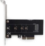 Gembird M. 2 SSD adapter PCI-Express add-on card with extra low-profile bracket (PEX-M2-01)