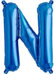  S DEPOT® fólia lufi, kék, N betű alakú, 40 cm