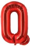  Fém fólia lufi S DEPOT®, Q betű, piros, 40 cm