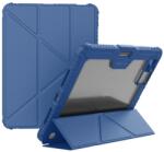 Nillkin Bumper PRO Védő Állványos Tok, Többszögben Állítható - iPad Pro 12.9 2020/2021/2022 és iPad Air 13 2024/2025 Készülékhez, Zafírkék