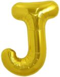  Fém fólia lufi S DEPOT®, J betű, arany, 40 cm