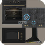 Gorenje Classico BOS67372CLB hőlégkeveréses sütő + GW6D42CLB gáz főzőlap + BM235CLB grilles mikrohullámú sütő + WHC63CLB Kürtős páraelszívó fekete színben