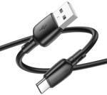 BOROFONE Cablu de date Borofone BX93, USB-A male - USB-C male, 1 m, Black (6941991103155) - flax