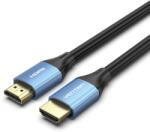 Vention HDMI/M - HDMI/M (4K, HD, Alu, kék), 1, 5m, kábel