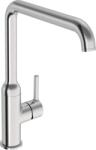 Hansa Mosogató csaptelep Hansa Vantis Style forgó karral köszörült acél 5420220780 (5420220780)