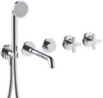 Fantini Kád csaptelep Fantini Icona Classic vakolat alatti rész nélkül króm 5302R019B (5302R019B)