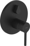 Hansa zuhany és fürdő csaptelep Hansa Vantis vakolat alatti rész nélkül fekete matt 8260906733 (8260906733)