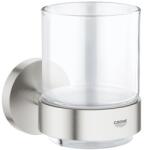 Grohe Pohártartó GROHE Essentials pohárral együttsupersteel 40447DC1 (40447DC1)