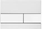 Tece Vezérlőgomb Tece Square üveg fehér színben 9.240. 800 (9.240.800)