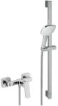 FERRO Zuhany csaptelep Novaservis Nobless Ego zuhanyszettel együtt 150 mm króm 43061KIT, 0 (43061KIT,0)