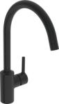 Hansa Mosogató csaptelep Hansa Vantis forgó karral fekete matt 5222116733 (5222116733)