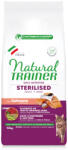 Natural Trainer 10kg Natural Trainer Sterilised lazacszáraz macskatáp 9+1 ingyen