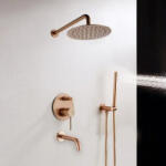 Rea Sistem de dus incastrat Rea Lungo Rose Gold finisaj lucios (5902557377787)