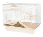 INTER-ZOO Pet Products Клетка за гризачи CHARLIE III color + wood 70 x 40 x 57, 5 см БЕЖОВА
