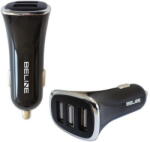 Beline 3x USB-A 5V/4A 20W Negru (Beli0015)