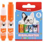 M&G Evidențiator M&G Mini Puppy Party! - set de 6