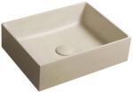 SAPHO - Ráültethető mosdó FORMIGO 47, 5x36, 5 cm beton/bézs FG122 (SH0683)
