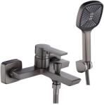 Rea Argus kád és zuhany csaptelep fali grafit REA-B8747 (REAB8747)