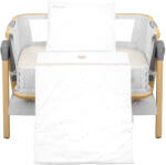 KikkaBoo Бебешки спален комплект за мини кошара Kikkaboo - Dream Big, Beige, 5 части (41101050061)
