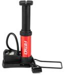 AMiO Fém miniszivattyú, láb, nyomásmérővel, 11 bar/160 PSI (POL-02147)