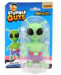 Monster Flex Figurina flexibila, Monster Flex, Stumble Guys, S2, Green Alien Figurina