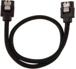 Corsair Premium Sleeved SATA 6Gbps 60cm Cable - Black (CC-8900252) (CC-8900252)