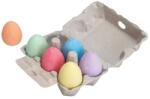 Bigjigs Toys Set crete colorate in forma de ou, 6 buc (DDBJ32015)